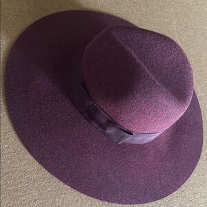 Brixton Heather Wine Piper Hat